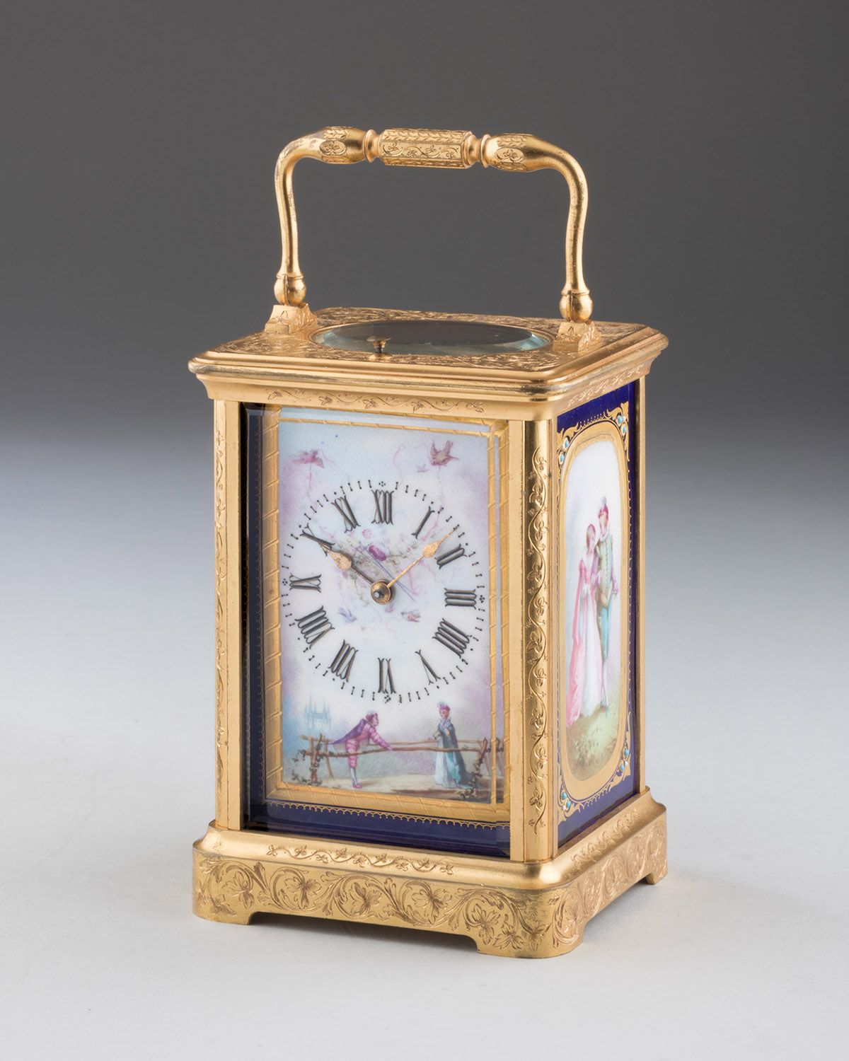 Carter Marsh & Co. Ltd (Antique Clocks) – French porcelain panelled ...