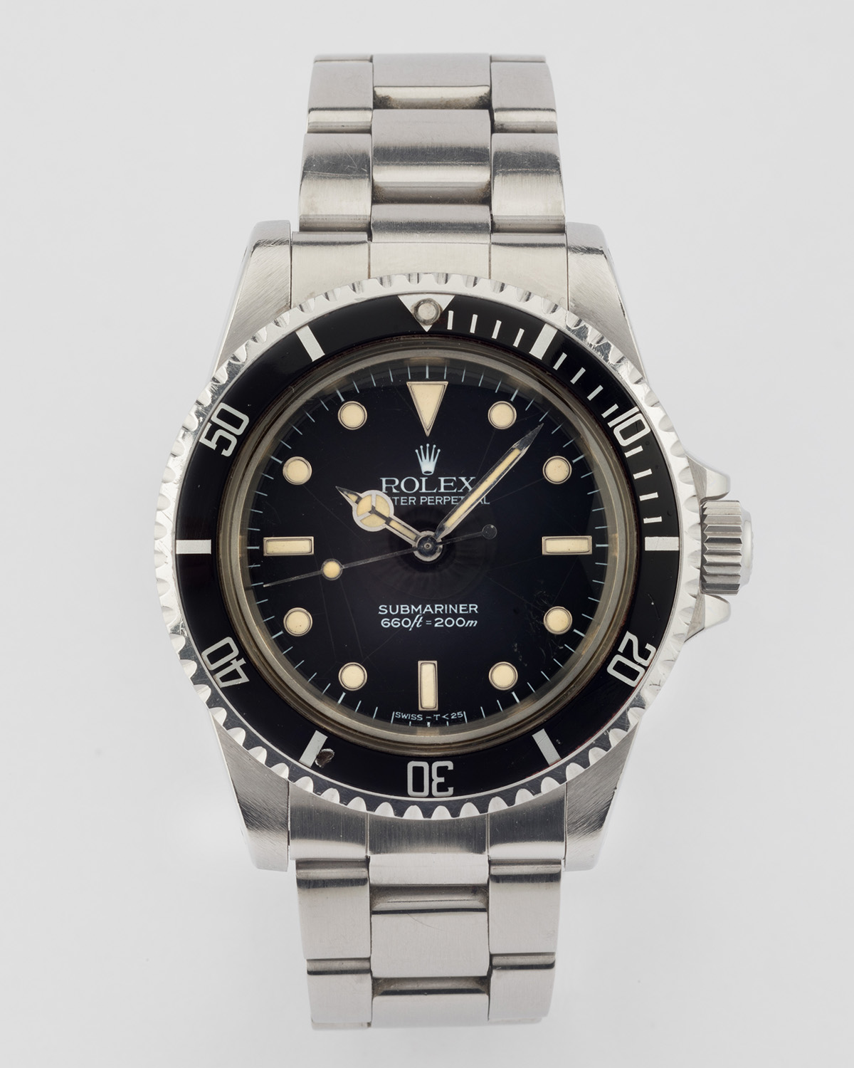 Vintage Rolex Submariner with glossy 