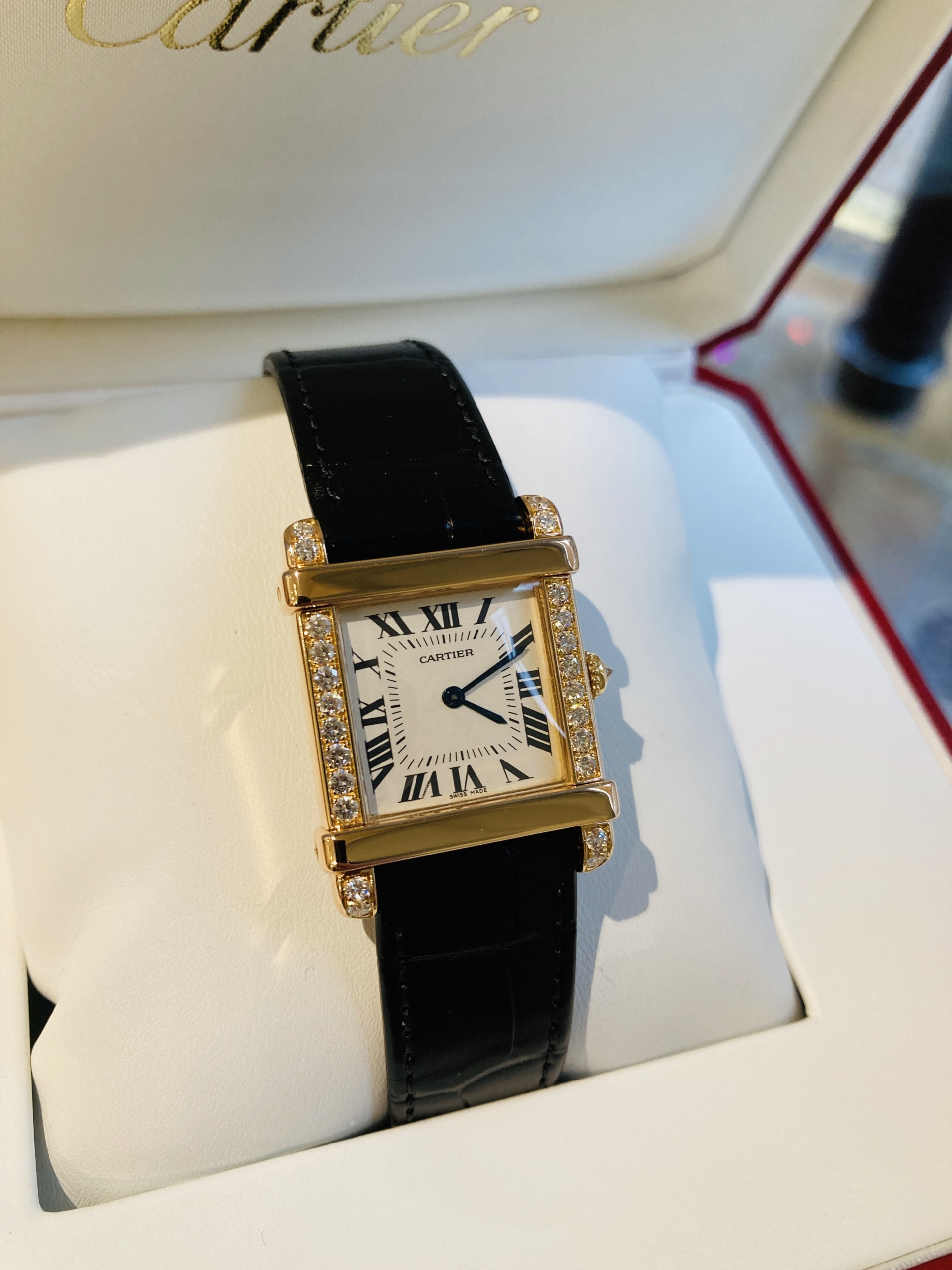 cartier tank chinoise